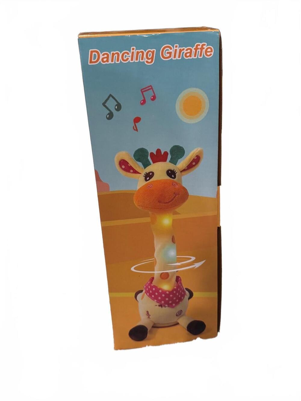 Dancing Giraffe Musical Light Up Plush Toy NEW Open Box